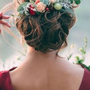 el tiempo en cordoba afecta al peinado novia con extensiones recogidas