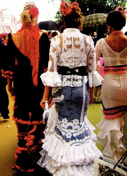 Todo Ideas en falda flamenca mujer decoradas – Ideas de Peluqueria Manuela  Jurado Salón